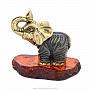 Статуэтка с янтарем "Слон Доминикана", фотография 4. Интернет-магазин ЛАВКА ПОДАРКОВ