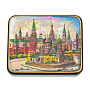 Шкатулка с художественной росписью "Москва. Лето", фотография 4. Интернет-магазин ЛАВКА ПОДАРКОВ