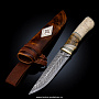 Нож сувенирный с рукоятью из кости "Акула", фотография 1. Интернет-магазин ЛАВКА ПОДАРКОВ