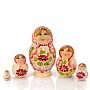 Матрешка "Сувенирная" 5 мест (в ассортименте), фотография 9. Интернет-магазин ЛАВКА ПОДАРКОВ
