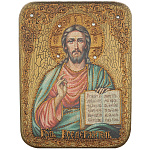 0015608-RTI-608.m /21*29см Икона подарочная"Господь Вседержитель"мор.дуб  в ПУ 