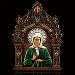 0060536 Икона "Матрона" артикул 1.34.25.6