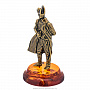 Статуэтка с янтарем "Наполеон", фотография 2. Интернет-магазин ЛАВКА ПОДАРКОВ