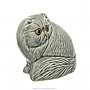 Статуэтка "Серый персидский кот", фотография 2. Интернет-магазин ЛАВКА ПОДАРКОВ