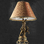 Бронзовая настольная лампа "Артемида", фотография 1. Интернет-магазин ЛАВКА ПОДАРКОВ