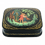 Шкатулка с художественной росписью "Подарок хозяйки медной горы", фотография 2. Интернет-магазин ЛАВКА ПОДАРКОВ