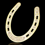 0011909 Златоуст ПОДКОВА "На счастье" (в пенале) 00077 