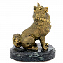 Бронзовая статуэтка собаки "Лайка", фотография 1. Интернет-магазин ЛАВКА ПОДАРКОВ
