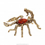 Бронзовая статуэтка с янтарем "Скорпион", фотография 4. Интернет-магазин ЛАВКА ПОДАРКОВ