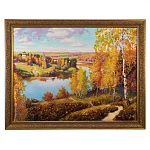 Картина янтарная "Ясный день" 60х80 см