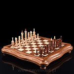 04025 Шахматы "Калверт" нат.дерево 