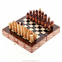 Шахматы деревянные резные "Дорожные", фотография 6. Интернет-магазин ЛАВКА ПОДАРКОВ