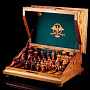 Шахматный стол из дерева "Битва на Ниле" в эксклюзивном наборе, фотография 6. Интернет-магазин ЛАВКА ПОДАРКОВ