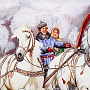 Картина "Зимняя тройка" 90х60 см, фотография 3. Интернет-магазин ЛАВКА ПОДАРКОВ