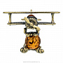 Статуэтка с янтарем "Самолет кукурузник", фотография 3. Интернет-магазин ЛАВКА ПОДАРКОВ