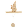 Деревянная игрушка "Кролик на плоту", фотография 2. Интернет-магазин ЛАВКА ПОДАРКОВ