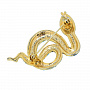 Змея Символ 2025 года. Брошь "Змейка". Традиции Фаберже, фотография 2. Интернет-магазин ЛАВКА ПОДАРКОВ