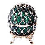 РС-0577-01 Традиции ФАБЕРЖЕ Сувенир ЯЙЦО пасхальное "СЕТКА" 