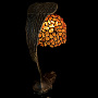 Настольная лампа из янтаря и бронзы "Орел", фотография 2. Интернет-магазин ЛАВКА ПОДАРКОВ