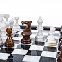 Шахматы из натурального камня 32х32 см, фотография 3. Интернет-магазин ЛАВКА ПОДАРКОВ