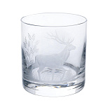 /ОЛЕНЬ СТАКАН ЖИВОТНЫЕ С ГРАВИРОВКОЙ 380мл