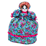 300793-Сувенир. Кукла-Грелка на чайник РОЗОЧКА ( гол.-роз)