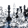 Шахматы с перламутром и фигурами из хрусталя 45х45 см, фотография 11. Интернет-магазин ЛАВКА ПОДАРКОВ