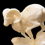 Скульптура из клыка моржа "Горный баран", фотография 7. Интернет-магазин ЛАВКА ПОДАРКОВ