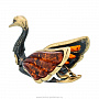 Статуэтка с янтарем "Лебедь ажурный", фотография 4. Интернет-магазин ЛАВКА ПОДАРКОВ