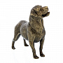 Бронзовая скульптура "Собака Ротвейлер", фотография 4. Интернет-магазин ЛАВКА ПОДАРКОВ
