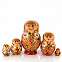 Матрешка "Сувенирная" 5 мест (в ассортименте), фотография 3. Интернет-магазин ЛАВКА ПОДАРКОВ