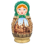 202688 Изделие из дерева / Матрешка-роспись 0,15*0,08*0,08