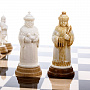 Шахматы с фигурами из бивня мамонта "Куликово поле" 48х48 см, фотография 7. Интернет-магазин ЛАВКА ПОДАРКОВ