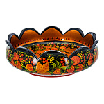 0076294 Хохлома ЧАШКА  клубника 24*7,5 см