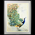 Картина "Райская птица" Swarovski