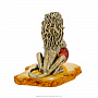 Бронзовая статуэтка с янтарем "Лев", фотография 4. Интернет-магазин ЛАВКА ПОДАРКОВ