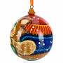 Новогодний елочный шар "Кошечка с шарами", фотография 3. Интернет-магазин ЛАВКА ПОДАРКОВ