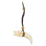 202886 ФЛЕШКА 32ГБ 10,5см  клык медведя, кость мамонта