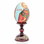 Яйцо пасхальное на подставке "Николай Чудотворец", фотография 3. Интернет-магазин ЛАВКА ПОДАРКОВ