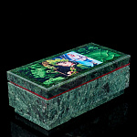 0053732/5011 Нат.камень ШКАТУЛКА 140*70*50