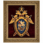 Панно янтарное "Герб Следственного комитета" 32х40 см, фотография 4. Интернет-магазин ЛАВКА ПОДАРКОВ