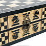 Шахматы деревянные резные "Дорожные" 30х30 см, фотография 8. Интернет-магазин ЛАВКА ПОДАРКОВ