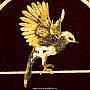Картина янтарная "Птица" 60х80 см, фотография 3. Интернет-магазин ЛАВКА ПОДАРКОВ