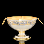 /40130126А06 Серебро 925 ВАЗА МЕДОВЫЕ ТРАВЫ  13,5*9,5см  401,50г