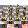 Шахматы из камня  "Римляне" , фотография 2. Интернет-магазин ЛАВКА ПОДАРКОВ