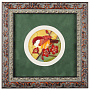 Янтарное мозаичное панно "В цветах сливы". Эксклюзив, фотография 1. Интернет-магазин ЛАВКА ПОДАРКОВ