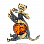 Статуэтка с янтарем "Бык Игруля", фотография 4. Интернет-магазин ЛАВКА ПОДАРКОВ