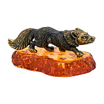 0045918/745 Сувенир Лисенок идущий Сувенир (коньячный)