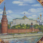 Сувенирная тарелка "Кремль". Средняя 1, фотография 1. Интернет-магазин ЛАВКА ПОДАРКОВ