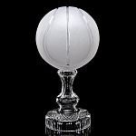 Сувенир стеклянный кубок "Баскетбольный мяч" Дятьковский завод